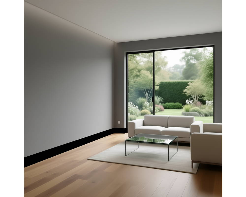 Плинтус из полистирола высокой плотности NMC Wallstyl FL5 Белый