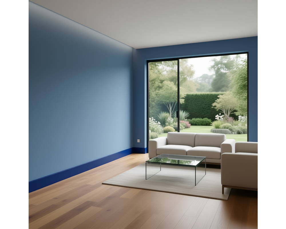 Плинтус из полистирола высокой плотности NMC Wallstyl FL5 Белый