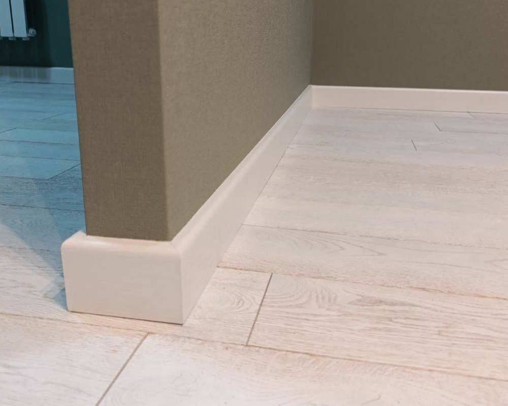 Плинтус МДФ Smartprofile Paint 60 Белый