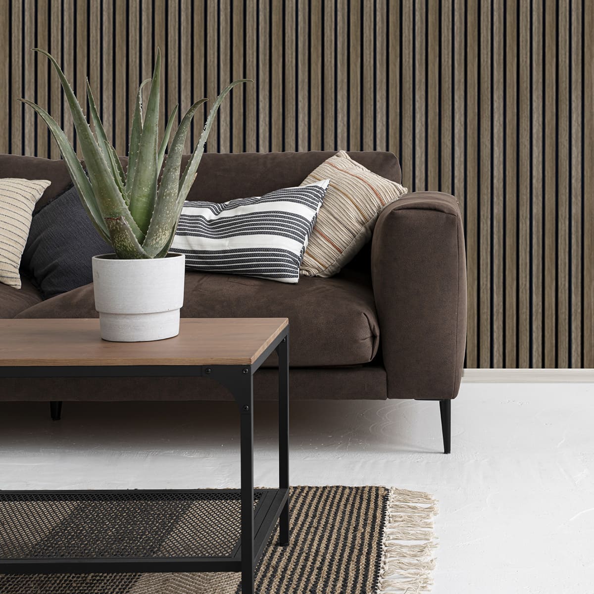 Панель вспененный полистирол ГРЕЙС 3D RAIL 120*2700 мм.  Ель