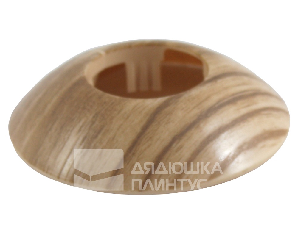 Розетта для труб ПВХ Грейс D16 188 Дуб шато