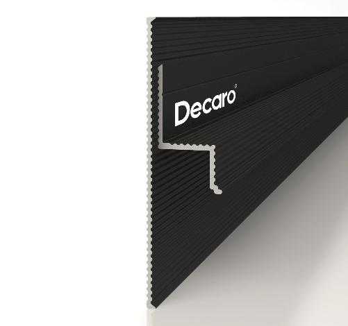 Теневой профиль Decaro Engineering D002.2A Черный 2,0 м