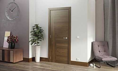 Плинтус МДФ Лука Пл 80МДФ.2700.Point line 24017 Дуб серф серый