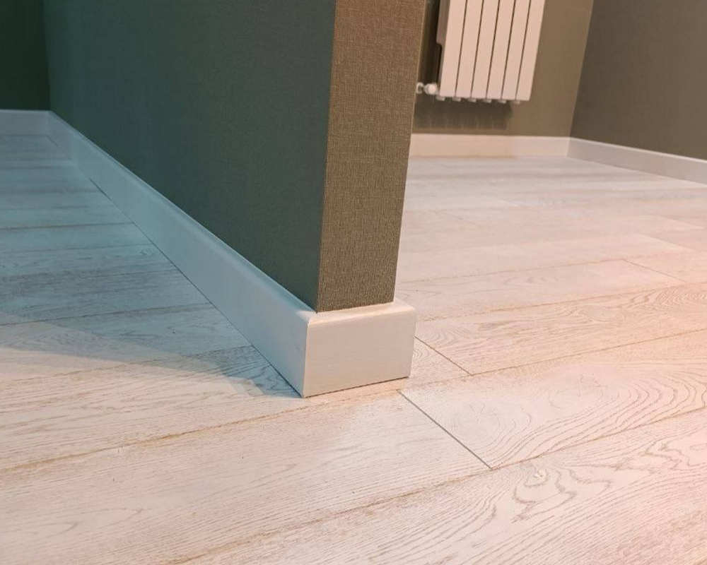 Плинтус МДФ Smartprofile Paint 60 Белый