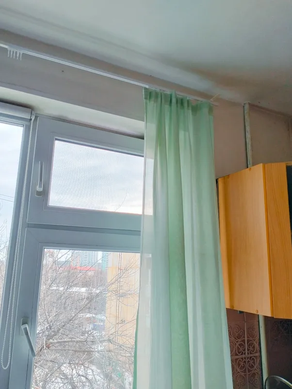 Карниз U-образный 1 ряд алюмин. Бриз МАГЕЛЛАН 1,6м