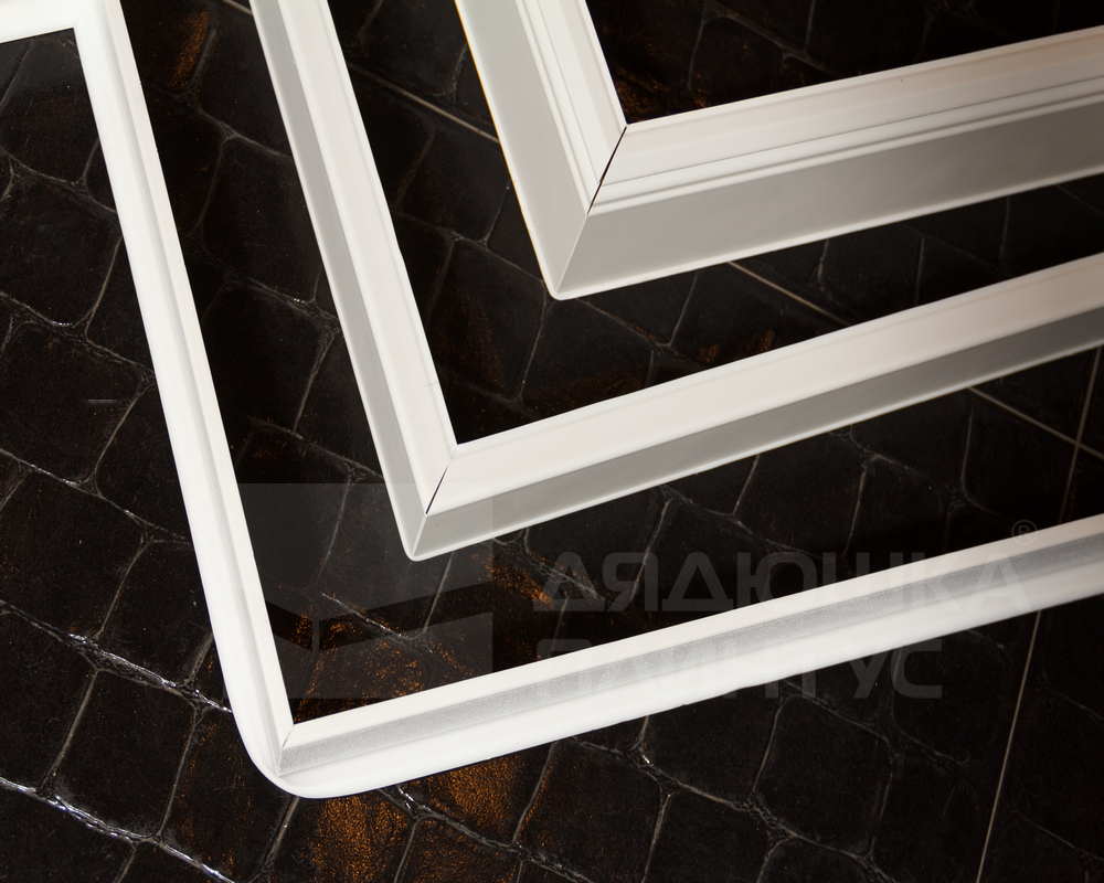 Плинтус ХДФ Dollken Cubu Flex Life 40мм х 11/13мм х 2,5 м 1246 Платинум Сильвер