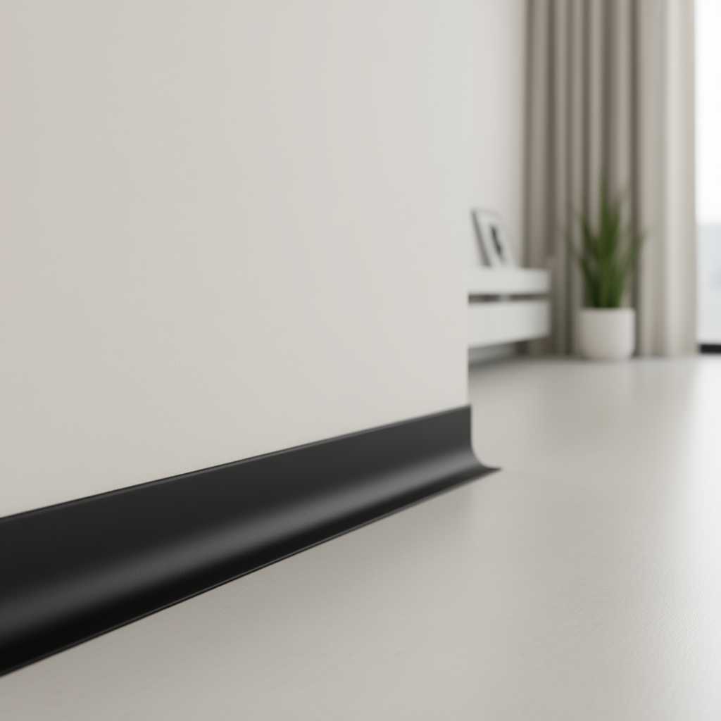 Антиплинтус алюминиевый Апл 04.2700.16 Белый