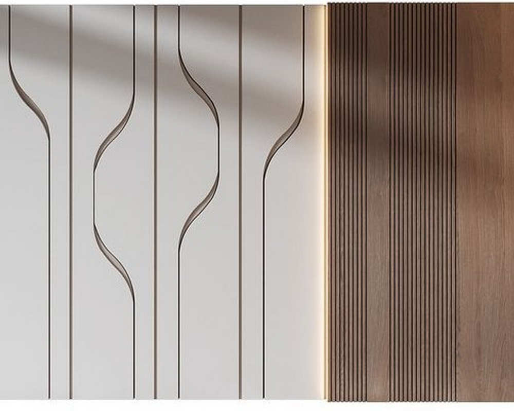 Панель МДФ ACUPAN 61.08.90503.92 плоская 12х90х2760 мм Орех светлый