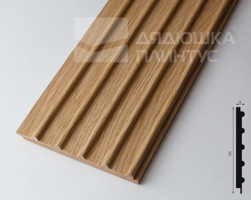 Панель МДФ ACUPAN 61.08.122507.93 трубки 12х122х2760 мм Дуб Слик