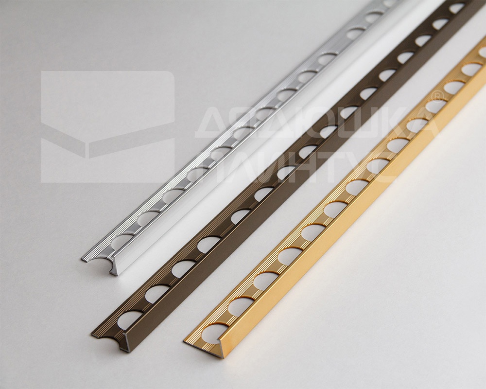 Профиль окантовочный ПК 01.2700.01л Серебро