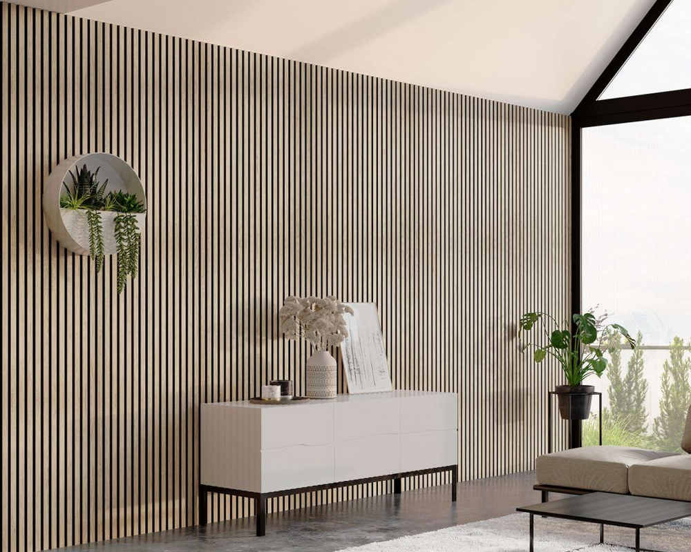 Панель МДФ ACUPAN 61.08.122502.93 рейки 12х122х2760 мм Дуб Слик