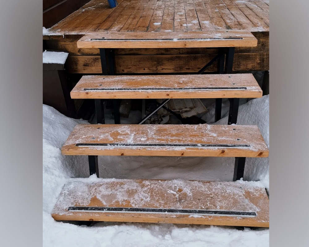 Порог одноуровневый ПС 08.1800.04л Бронза анод