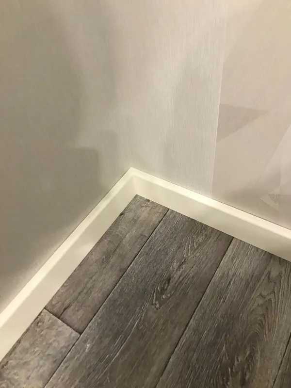 Плинтус МДФ Лука Пл 80МДФ.2700. 24116 Белый