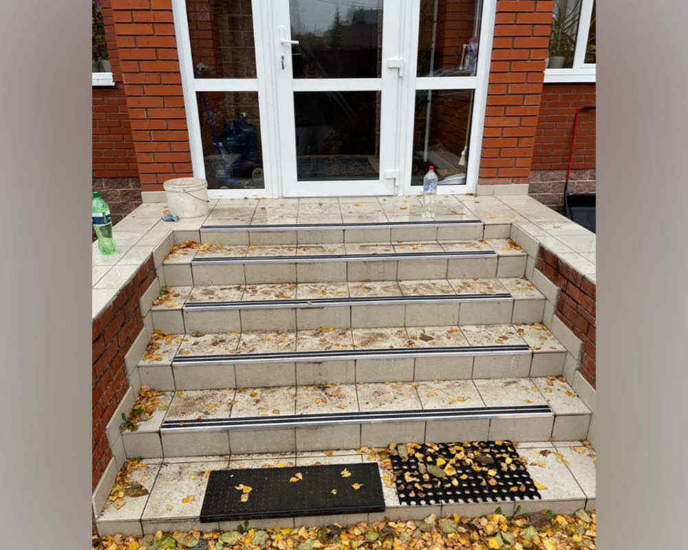 Порог одноуровневый ПС 08.1800.15 Черный