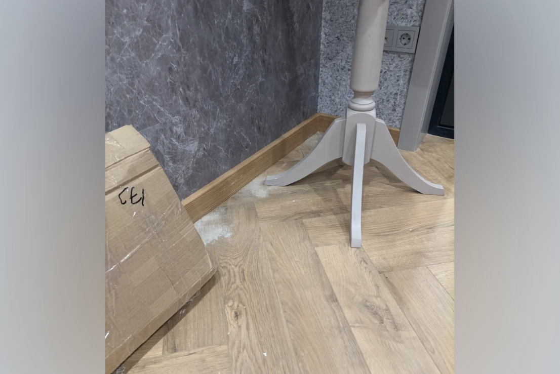 Плинтус ПВХ Рико Концепт 80мм 2,2м. 80015