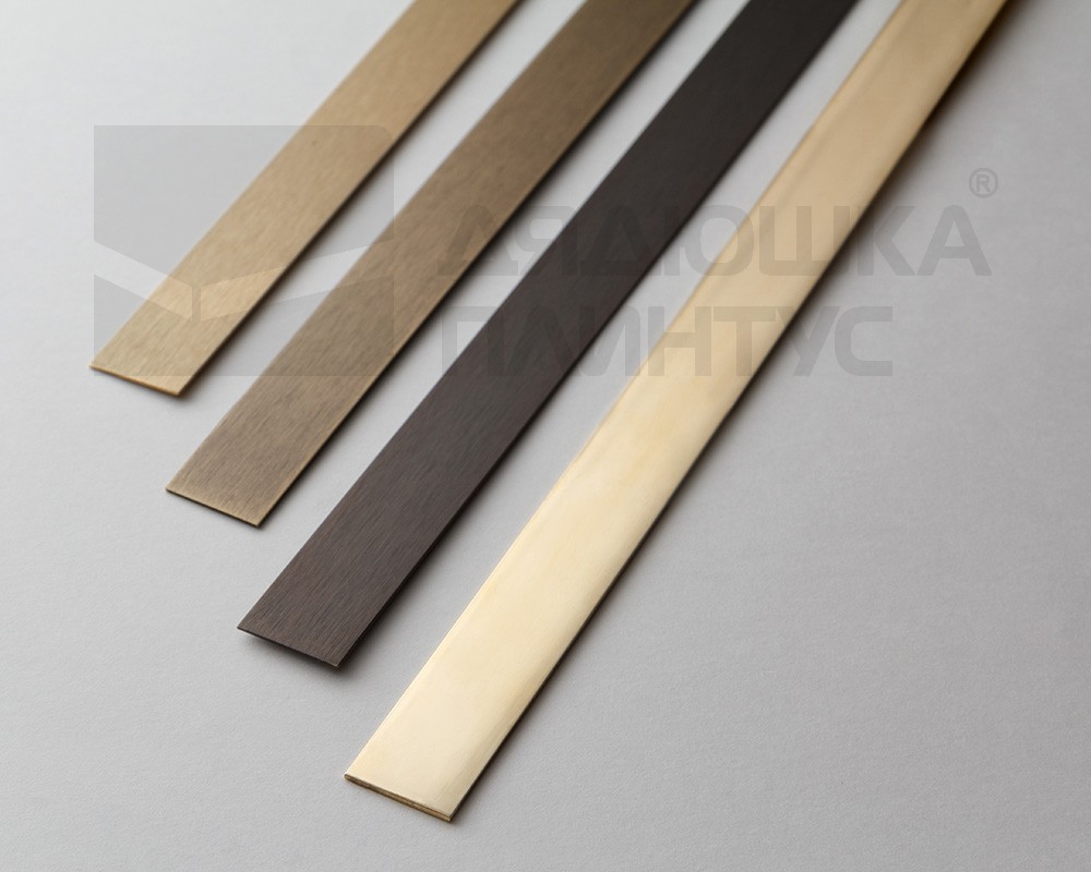 Полоса (латунь/патина средняя, 3 000х15х1)