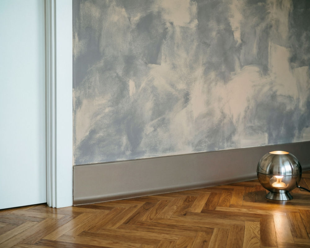 Плинтус алюминиевый Пл 80.2500.042лк Шампань